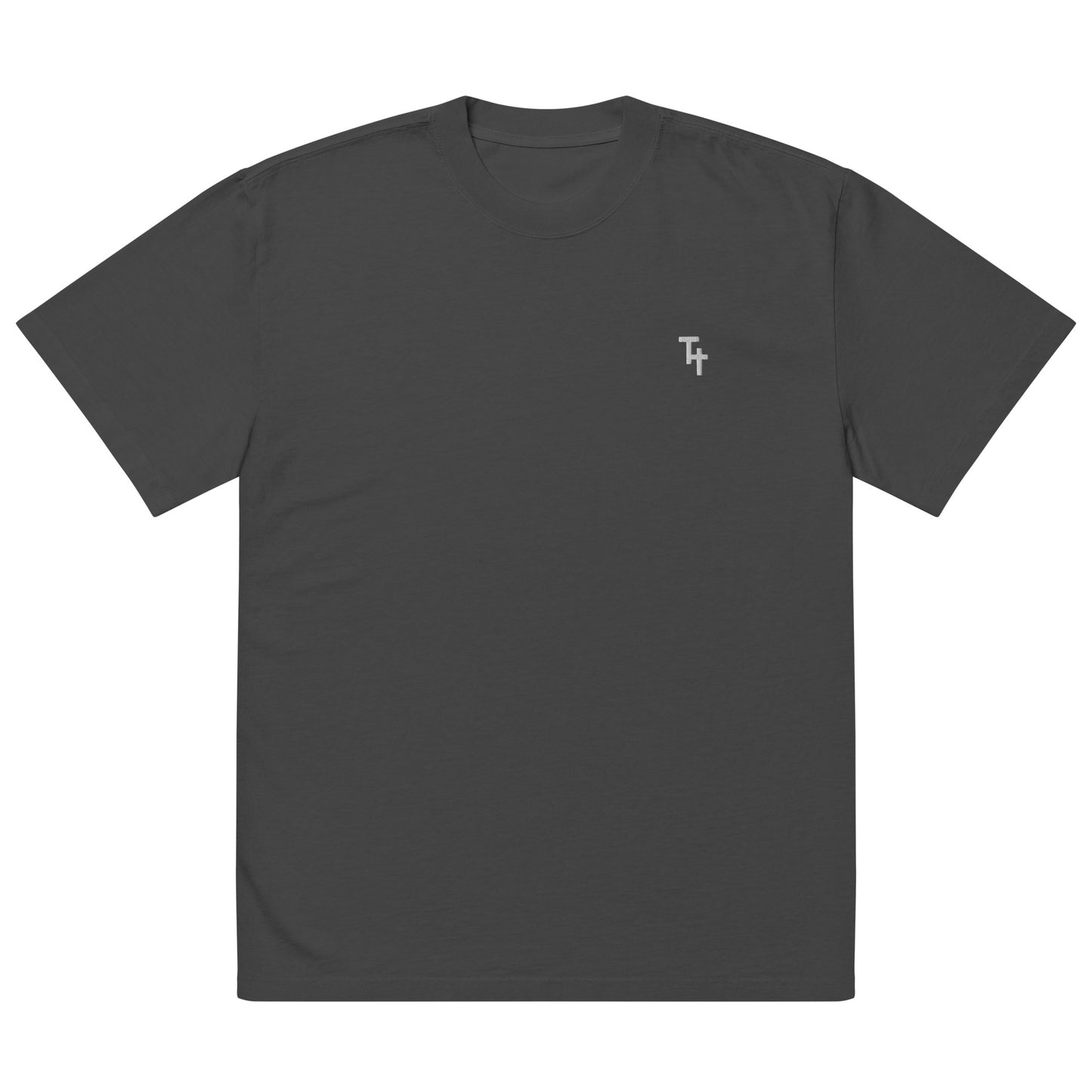 IGLESIA THEOPOLIS COLLAB | OVER SIZED FADED BLACK T-SHIRT